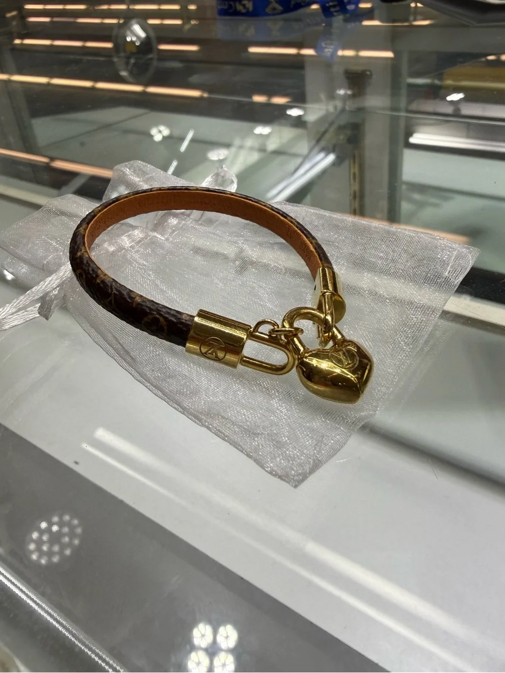 Louis Vuitton Crazy in Lock Charm Bracelet